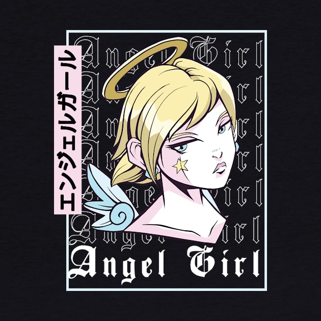 Angel Girl Japanese Aesthetic Clothes E-Girl by wbdesignz